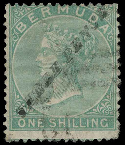 Bermuda Scott 12 Gibbons 13 Used Stamp