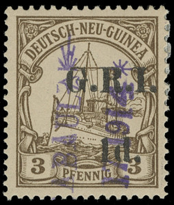 New Britain Scott 1 Gibbons 1 Used Stamp (1)