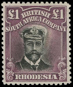 Rhodesia Scott 138V3 Gibbons 279 Mint Stamp