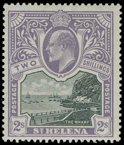 St. Helena Scott 50-55 Gibbons 55-60 Never Hinged Set of Stamps