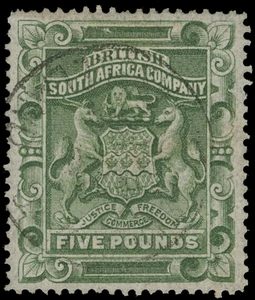Rhodesia Scott 1-18 Gibbons 1-26l Used Set of Stamps