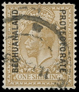 Bechuanaland Scott 104v Gibbons 98w Used Stamp