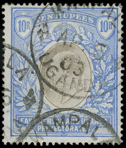 East Africa and Uganda Protectorate Scott 14 Gibbons 14 Used Stamp