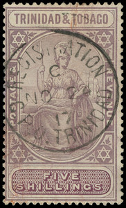 Trinidad and Tobago Scott 10 Gibbons 155 Used Stamp