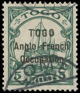 Togo Scott 49 Gibbons 15 Used Stamp (1)
