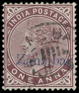 Zanzibar Scott 2H Gibbons 2H Used Stamp