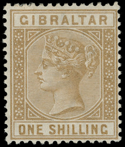 Gibraltar Scott 20 Gibbons 14 Mint Stamp