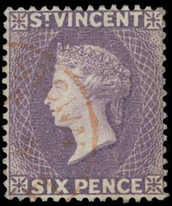 St. Vincent Scott 51 Gibbons 52 Used Stamp (1)