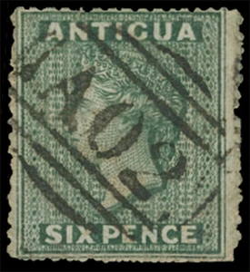 Antigua Scott 1 Gibbons 1 Used Stamp