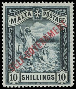 Malta Scott 77-85 Gibbons 105-113 Mint Set of Stamps (1)