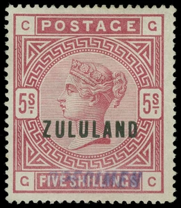 Zululand Scott 1s-11s Gibbons 1s-11s Specimen Set of Stamps