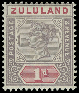 Zululand Scott 16v Gibbons 21a Mint Stamp