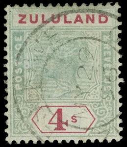Zululand Scott 15-22 Gibbons 20-27 Used Set of Stamps