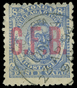 Tonga Scott O4 Gibbons O4 Used Stamp