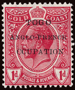 Togo Scott 67V4 Gibbons 35f Mint Stamp Togo Scott 67V4 Gibbons 35f Mint Stamp