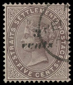 Straits Settlements Scott 71 Gibbons 84 Used Stamp