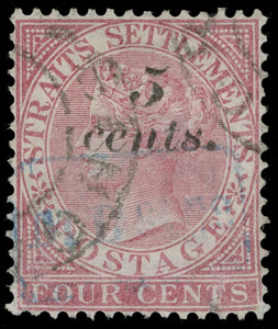 Straits Settlements Scott 32 Gibbons 47 Used Stamp