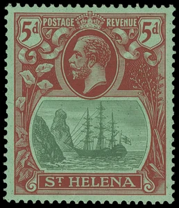 St. Helena Scott 84V1 Gibbons 103a Mint Stamp