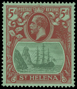 St. Helena Scott 84V1 Gibbons 103a Mint Stamp