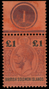 Solomon Islands Scott 41 Gibbons 38 Never Hinged Stamp