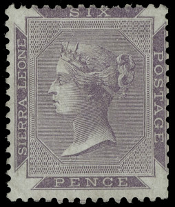 Sierra Leone Scott 1b Gibbons 2 Mint Stamp