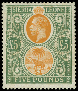 Sierra Leone Scott 139 Gibbons 148 Superb Mint Stamp (1)