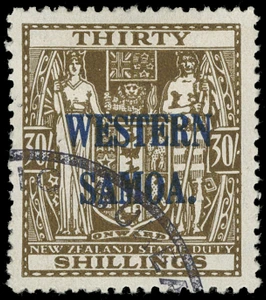 Samoa Scott 199 Gibbons 211 Used Stamp