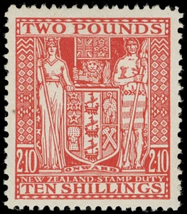 New Zealand Scott AR64 Gibbons F163 Mint Stamp