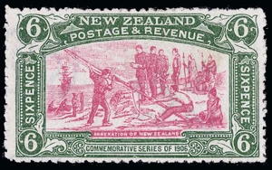 New Zealand Scott 122v-125v Gibbons 370v-373v Mint Set of Stamps