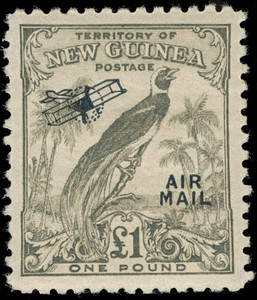 New Guinea Scott C28-43 Gibbons 190-203 Never Hinged Set of Stamps