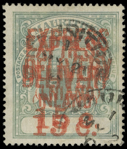 Mauritius Scott E4a Gibbons E6b Used Stamp Mauritius Scott E4a Gibbons E6b Used Stamp