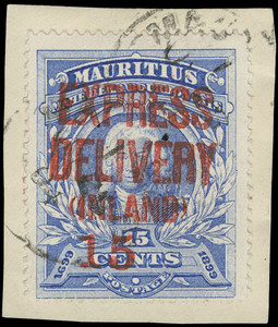 Mauritius Scott E3Fj Gibbons E4d Used Stamp