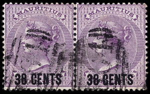 Mauritius / Used in the Seychelles Scott A36 Gibbons Z43 Used Stamp Mauritius / Used in the Seychelles Scott A36 Gibbons Z43 Used Stamp