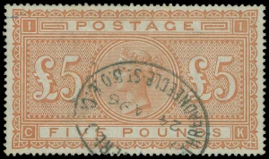 Great Britain Scott 93 Gibbons 137 Used Stamp (1)