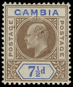 Gambia Scott 55v Gibbons 79a Mint Stamp