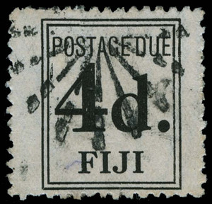 Fiji Scott J6 Gibbons D5 Used Stamp