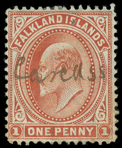Falkland Islands Scott 23 Gibbons 44 Used Stamp