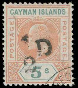 Cayman Islands Scott 18 Gibbons 18 Used Stamp