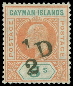 Cayman Islands Scott 18 Gibbons 18 Never Hinged Stamp