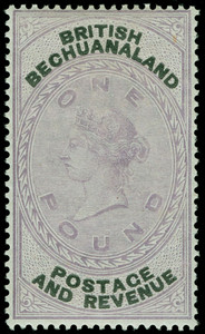 Bechuanaland Scott 21 Gibbons 20 Mint Stamp