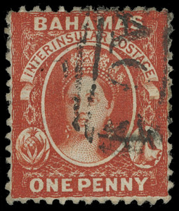 Bahamas Scott 12v Gibbons 25y Used Stamp