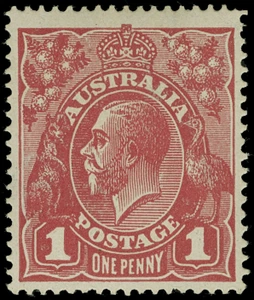 Australia Scott 61v Gibbons 50b Mint Stamp