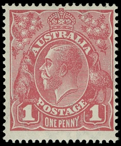 Australia Scott 61v Gibbons 49 Never Hinged Stamp