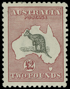 Australia Scott 59a Gibbons 45a Mint Stamp