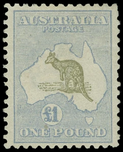 Australia Scott 56V Gibbons 44b Mint Stamp