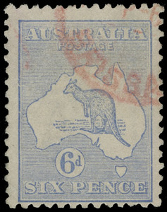 Australia Scott 40c Gibbons 38a Used Stamp