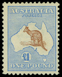 Australia Scott 14 Gibbons 15 Mint Stamp