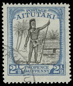 Aitutaki Scott 36 Gibbons 32 Used Stamp