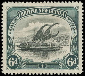 Papua New Guinea Scott 6v Gibbons 14a Mint Stamp