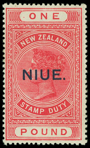 Niue Scott 30-34 Gibbons 33-37c Mint Set of Stamps